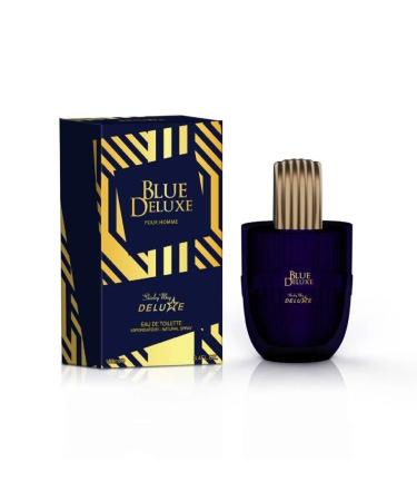 SHIRLEY MAY Deluxe Blue Deluxe For Men Eau de Toilette 3.4 fl. oz. EDT For Men - Buy Online on GoSupps.com