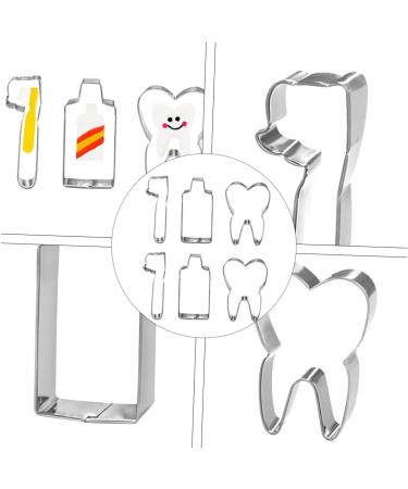 Bestonzon 18-Piece Children's Suit - Toothpaste Tooth Cutter Fondant Shape Cookies Stainless Steel Tools & Party Accessories - Buy Online on GoSupps.com