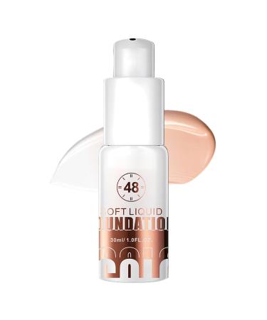 Dubbulon Self-Adjusting Foundation for Mature Skin | Concealer Face Foundation 30ml | Water-Resistant Concealer Cream Long Hold for Women and Men