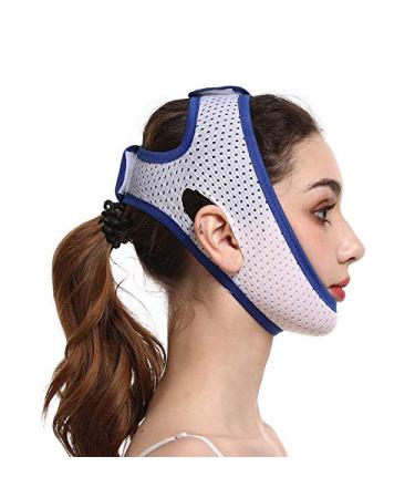 Chin Strap CPAP Users Stop Snoring Solution Comfortable Snore Stopper Anti Snoring Chin Strap Breathable Stop Snoring Solution Chin Strap Anti Snoring Devices Anti Snore Stopper Strips Mask Belt