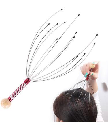 2pcs Octopus Shape Head Scratcher - Stainless Steel Wire Body for Stress Relief & Relaxation | Dijiusidy | International Shipping - Buy Online on GoSupps.com