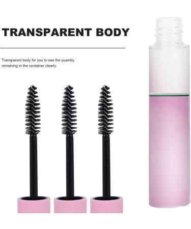 MUSISALY 15pcs Mascara Empty Tube Empty Lip Gloss Tube Mascara Tubes Empty Sweatproof Mascara Plastic Pink - Buy Online on GoSupps.com