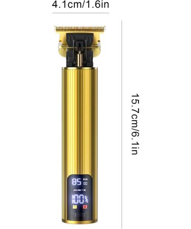 Men Hair Clippers Electric Hair Clippers Professional Men Hair Clipper | Rechargeable Electric Cordless Hair Clipper High-Performance Professional Barber Hair Cutting Kit for Precision Cuts Gold - Buy Online on GoSupps.com