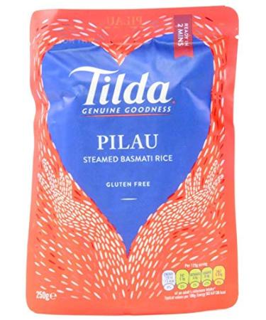 Tilda Tilda Pilau Basmati Rice Pack of 6 rice bags 250g