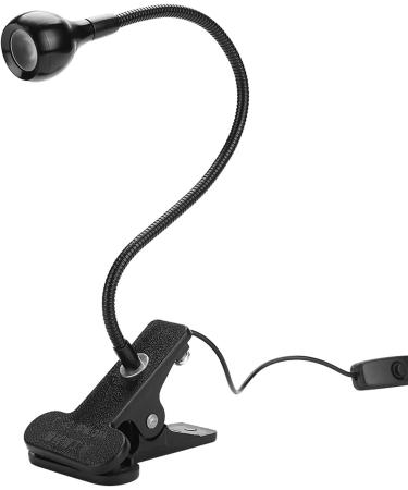 Portable UV Glue Hardening Lamp - USB LED Curing Light for Gel Nails & Mobile Phone Repair | 3W with Adjustable Swan Neck & Clamp - Buy Online on GoSupps.com