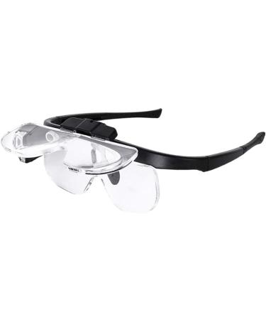 USB Rechargeable Headband Magnifier Head Mounted Magnifying Glasses with 2 LED Lights & Removable Lensesfor Reading Close Work Small Gift - Buy Online on GoSupps.com