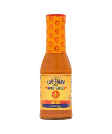 Louisiana Brand Hot & Spicy Wing Sauce - 12oz (Pack of 3) | Kosher & Flavorful Wing Sauce - 23 Servings - Buy Online on GoSupps.com