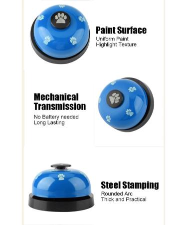 Buy Smandy Dog Door Bells - Effective Training Potty Bells for Pets | Blue Dog Communication & Cleanliness Training - Buy Online on GoSupps.com