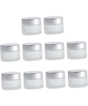 Beaupretty Cream Tin Cream small terrarium cream containers with lids glass terrarium with lid container with lid sample containers with lids terrariums cosmetic empty Cosmetic Travel Jar 3.5 2.6cm Transparent - Buy Online on GoSupps.com