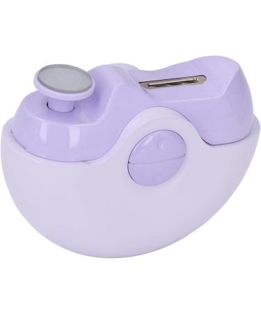 Electric Nail Clipper Anti Pinch USB Rechargeable Automatic Trimmer for Babies Seniors Efficient Manicure (Purple) - Buy Online on GoSupps.com