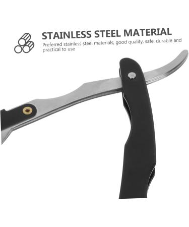 Minkissy Stainless Steel Hairdresser Razor for Men | Premium Bartschneider & Razor Machines - Ship Worldwide - Buy Online on GoSupps.com