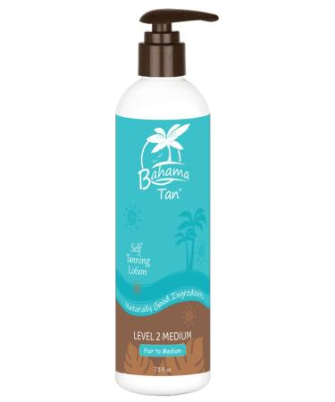 Organic Self Tanner Lotion - Realistic Fake Tan & Self Tan Lotion Clear Non Toxic Sunless Tanner Body & Face Vegan Cruelty Free Natural Self Tanning Lotion for Fair to Medium Tones