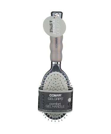 Conair Gel Grips Cushion Hair Brush - Detangle & Style with Comfort Gel Handle - Buy Online on GoSupps.com