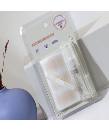 ikasus Natural Invisible Double Side Eyelid Stickers Glue-free Invisible Double Eyelid Makeup Kit Big Eye Tools Instant Eyelid Lift Without Surgery Perfect for Saggy Hooded Droopy Uneven Monolids M