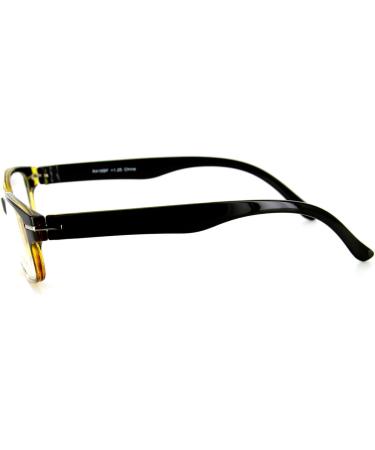 Men's Excursion Italian Retro Square Bifocal Reading Glasses - Tortoise +2.25 | International Shipping Available - Buy Online on GoSupps.com