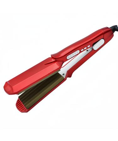 Hair Crimper Waver Iron Curler Flat Iron Professional Crimping iron Perm Waves Curls Corrugation Corn Curling Iron for All Hair Types