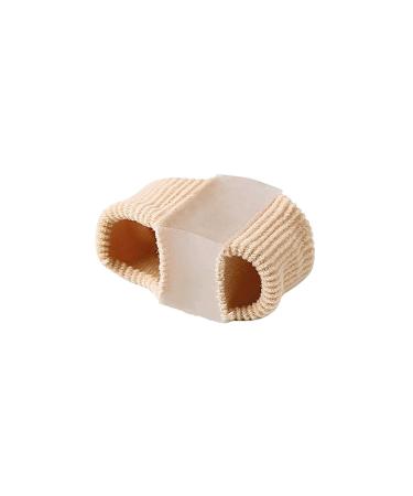 Bunion Corrector Toe Spacers Separators with Gel - Wicking Breathable Fabric - Overlapping Toe Pain Relief - Double Loop Design - One Size - Buy Online on GoSupps.com