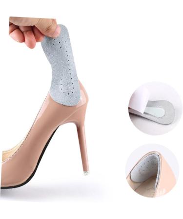 6 Pairs Anti-Wear Foot Stickers - Cow Leather Heel Pads & Anti-Slip Shoe Protectors for High Heels - Buy Online on GoSupps.com