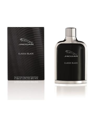 Jaguar Eau de Toilette Spray for Men Black 3.4 Ounce 3.4 Fl Oz (Pack of 1) - Buy Online on GoSupps.com