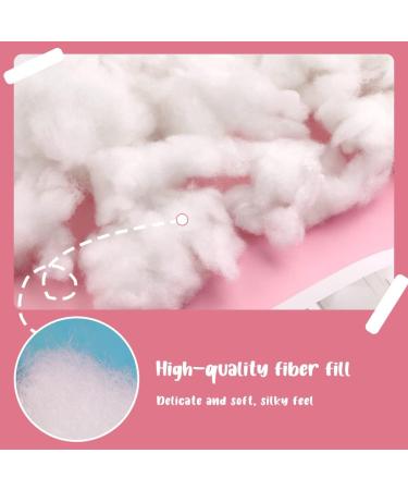 850g Premium Polyester Fiber Fill - High Resilience Pillow Stuffing for Crafts & Pillows - 1.875lb Pack - Buy Online on GoSupps.com