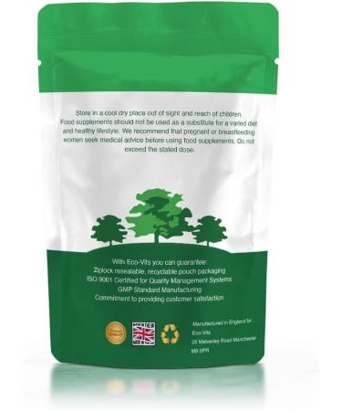 ECO-VITS PYRIDOXAL-5-PHOSPHATE (P5P) 100MG 60 CAPS. Recyclable Packaging. Sealed Pouch - Buy Online on GoSupps.com