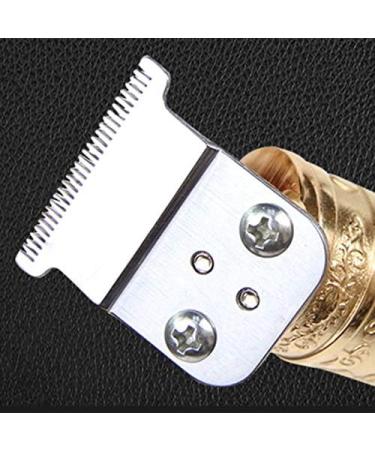 Jiklophg Retro Alloy Customize Hair Trimmer Rechargeable Hair Trimmer Barber Men's Hair Clipper Professional Hairdresser Retro Bronze - Buy Online on GoSupps.com