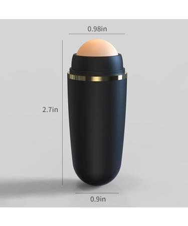 2PCS Oil Absorbing Roller Oil Absorbing Volcanic Face Roller Oil Roller for Face Oil Control Clean Mini Massage Portable - Buy Online on GoSupps.com