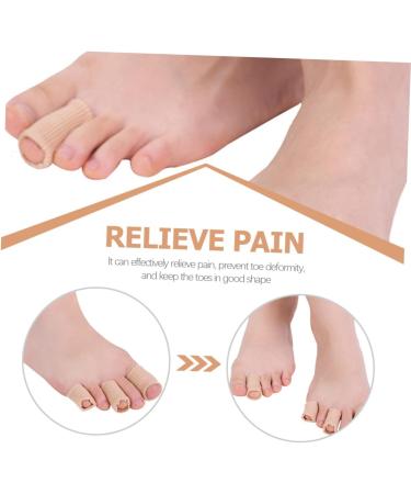 Healifty 8 Pcs Silicone Toe Cover Sleeves - Reusable Gel Protectors for Toe Tubes & Finger Sleeves - Anti-wear & Elastic Bands for Toe and Finger Protection - Buy Online on GoSupps.com