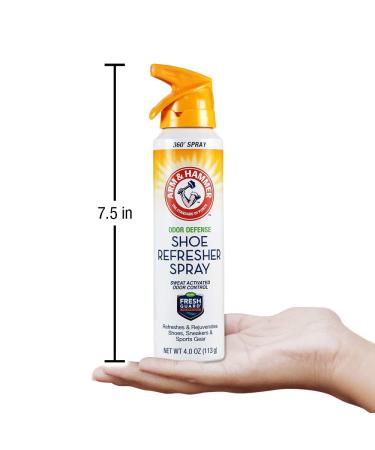 Buy Arm & Hammer Odor Defense Shoe Refresher Spray - Fresh Scent 4 oz | International Shipping Available - Buy Online on GoSupps.com