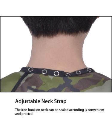 LWBTOSEE Waterproof Hairdressing Cape - Oilproof Camouflage Pattern | Professional Hairdressing Accessories - International Shipping Available - Buy Online on GoSupps.com