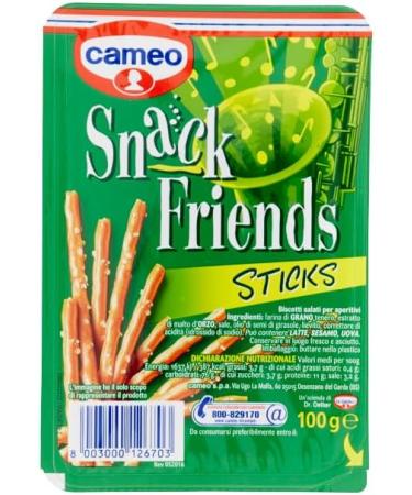  Italian Gourmet E.R. Cameo Snack Friends Pack of 6 Alsace-style sticks 100g + 400g box - Buy Online on GoSupps.com