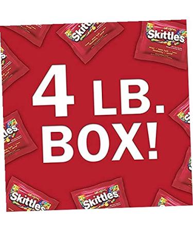 SKITTLES Original Fun Size 4lb Bulk Pack - Chewy Candy Assortment - Buy Online on GoSupps.com