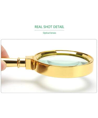 Glass with Light Handheld Magnifier HD Glass High Power Optical Magnifier Tablet Elderly Child Reading Reading Magnifier 2X 4X 25x Lightweight Handheld Glass Made in China - Buy Online on GoSupps.com