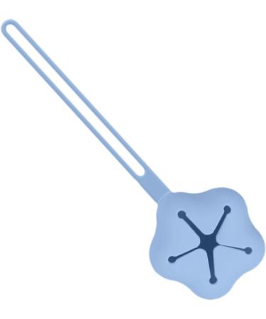 Kaxenig Silicone Pacifier Cover & Holder Case | Pentagram Shape Baby Pacifier Box with Lanyard - Blue - Perfect for Diaper Bags - Buy Online on GoSupps.com