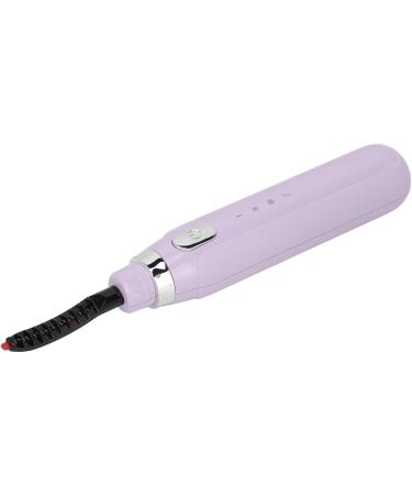 Qukaim Electric Eyelash Curler Heated Eyelash Curler Rechargeable Electric Lash Curler Intelligent 3 Gears Temperature Purple - Buy Online on GoSupps.com