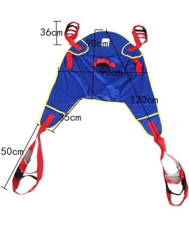 Transfer Nursing Sling Lift Toileting Sling Lift Transfer Machine Divided Leg Shower Sling for Lifts Standing Walking Aids Strap Belt for Nursing Caregiver - Buy Online on GoSupps.com
