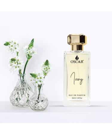 OSCAR Ivory Perfume For Women | Notes of Patchouli & Powdery | Premium Luxury Perfume | Long Lasting | Fresh Fragrance | EDP For Women & Girl (50 ML) - Buy Online on GoSupps.com