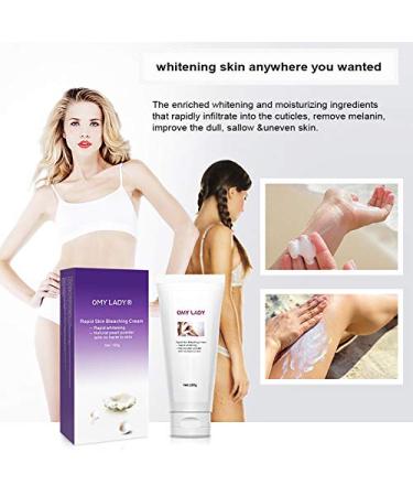 Skin Whitening Cream for Age Spots & Dark Spots - Brightening Melasma & Freckles Remover for Body Neck Elbows Knees & Armpits - Buy Online on GoSupps.com