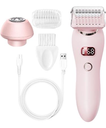 Epilator Hair Removal for Women Trimmer for Women Hair Remover for Ladies Trimmer Facial Shaver Waterproof Ladies Hair Trimmer Versatile Personal Groomer for Women and M Pink - Buy Online on GoSupps.com