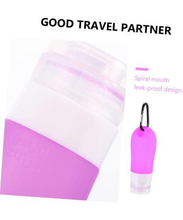 minkissy Aboard Buckle Bottling Lotion Container Lotion Bottle Multifunctional Container Dispensing Container Storage Bottle Refillable Bottle Portable Silicone Bottle Shampoo Bottled - Buy Online on GoSupps.com