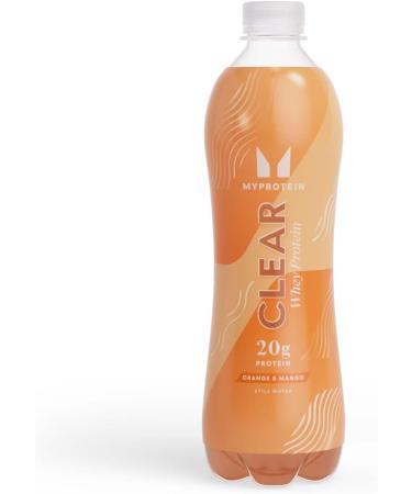 Myprotein Clear Whey Protein Drink Orange & Mangue | Isolat de lactos rum de 20 g | Z ro sucre et graisse | Jus riche en prot ines pr t boire | 6 bouteilles de 500 ml - Buy Online on GoSupps.com