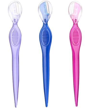 Minkissy 3-in-1 Eyebrow Care & Beauty Makeup Tools Set - Eyebrow Trimmer Dermaplaning Tool and Razor Handle (12.5x1.5cm) - Shop Internationally - Buy Online on GoSupps.com