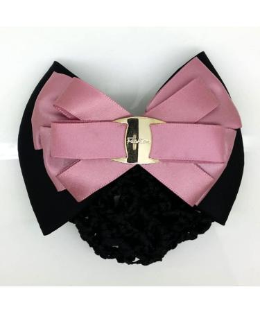 URFEDA Professional Hair Clip with Bow Women's Hair Clip Professional Hair Bun Cover Hair Clips Net Hair Net 3D Bow Bow Knot Decor Hair Clip Hair Net - Buy Online on GoSupps.com