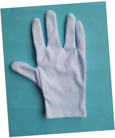 FRCOLOR Gardening Glove 12 Pairs White Cotton Gloves Medical Gloves Safety Gloves spa Gloves Gloves Moisturizing Hand Gloves Industrial Gloves Nylon Gloves Work Cosmetic Clean - Buy Online on GoSupps.com