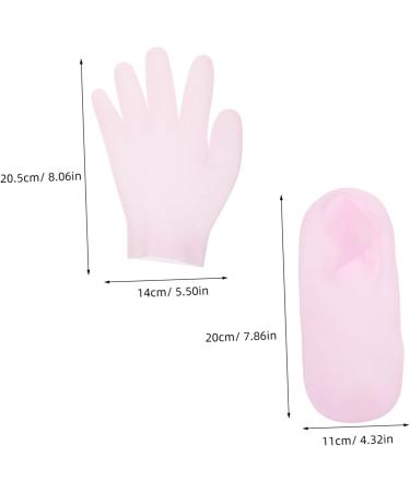 Healeved 1 Set Waterproof Sun Protection Gloves Moisturizer Gloves for Dry Hand Spa Gloves for Dry Hand Moisturizing Hand Gloves Dry Hand Gloves Dry Cracked Hands Moisturizing Socks 20.50X14.00X0.50CM - Buy Online on GoSupps.com