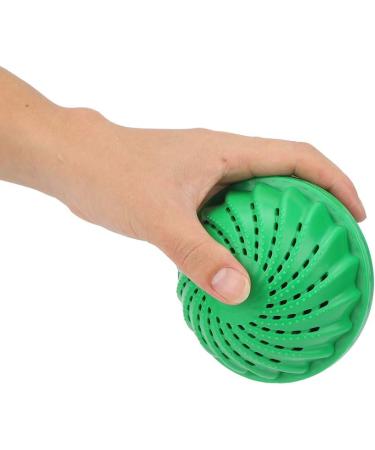 Laundry Balls 1Pcs Premium Washing Ball Super Soft Shell Doesn't Hurt Clothes Advanced Ceramic Balls Washing Cycle Laundry Balls All Natural Detergent(Green) - Buy Online on GoSupps.com