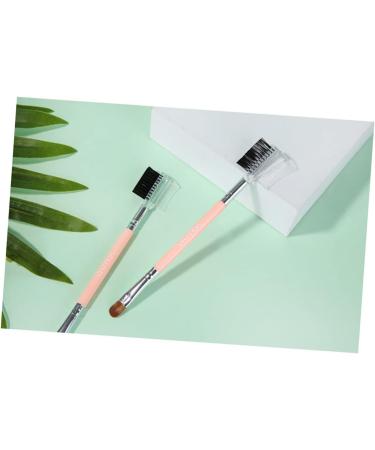 Housoutil 1 Eye Cosmetics Brushes Double Ended Brow Brush Lip Makeup Eyebrow Spoolie Women Makeup Brush Eye Powder Foundation Brush Eyelash Brush Miss Pink Double Sided Eye Shadow - Buy Online on GoSupps.com
