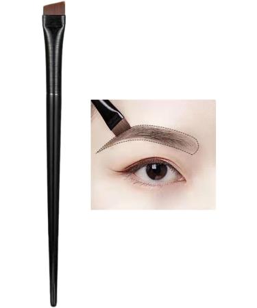 Eyebrow Brushes Thin Eyeliner Brush | Flat Eyeliner Brushes for Precision Makeup Application Fine Angled Ultra Thin Slanted Flat Angle A101 - Buy Online on GoSupps.com