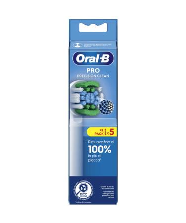 Oral-B Pro Precision Clean replacement brush heads 5 brush heads