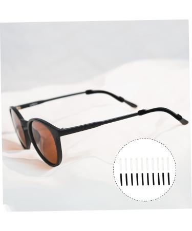 Buy Lurrose 20 Pairs Anti-Slip Eyeglass Covers | Silicone Ear Grip Pads for Sunglasses | Enhance Comfort & Fit - Buy Online on GoSupps.com